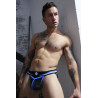 Breedwell Jockstrap Transistor Breedwell Noir-Bleu